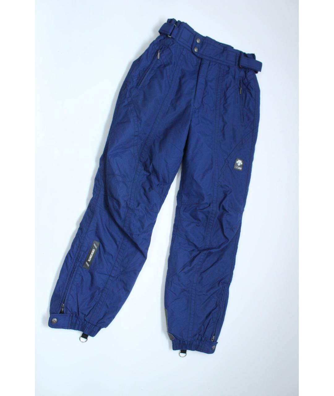 DESCENTE Синий полиэстеровый спортивный костюм, фото 3