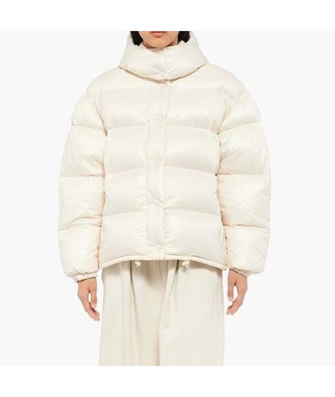 MIU MIU Бежевый пуховик, фото 2