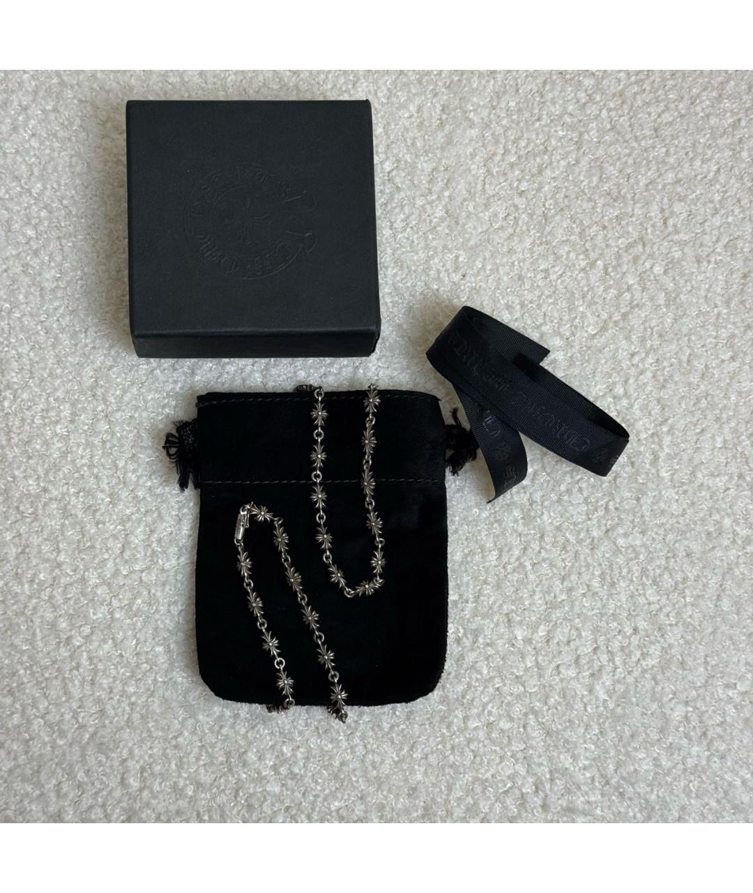 CHROME HEARTS Серебряная серебряная цепочка/подвеска, фото 3