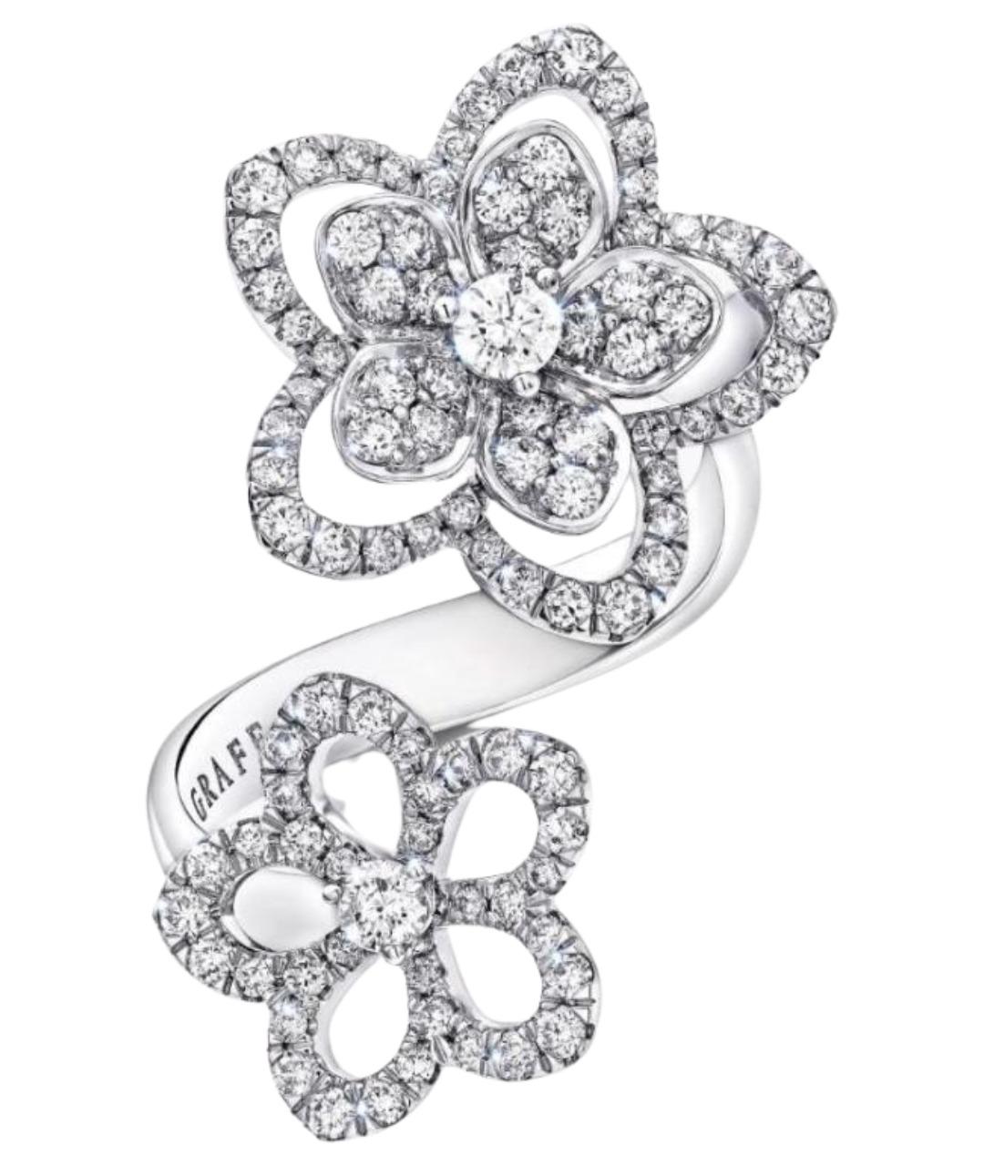 GRAFF Серебряное кольцо из белого золота, фото 1