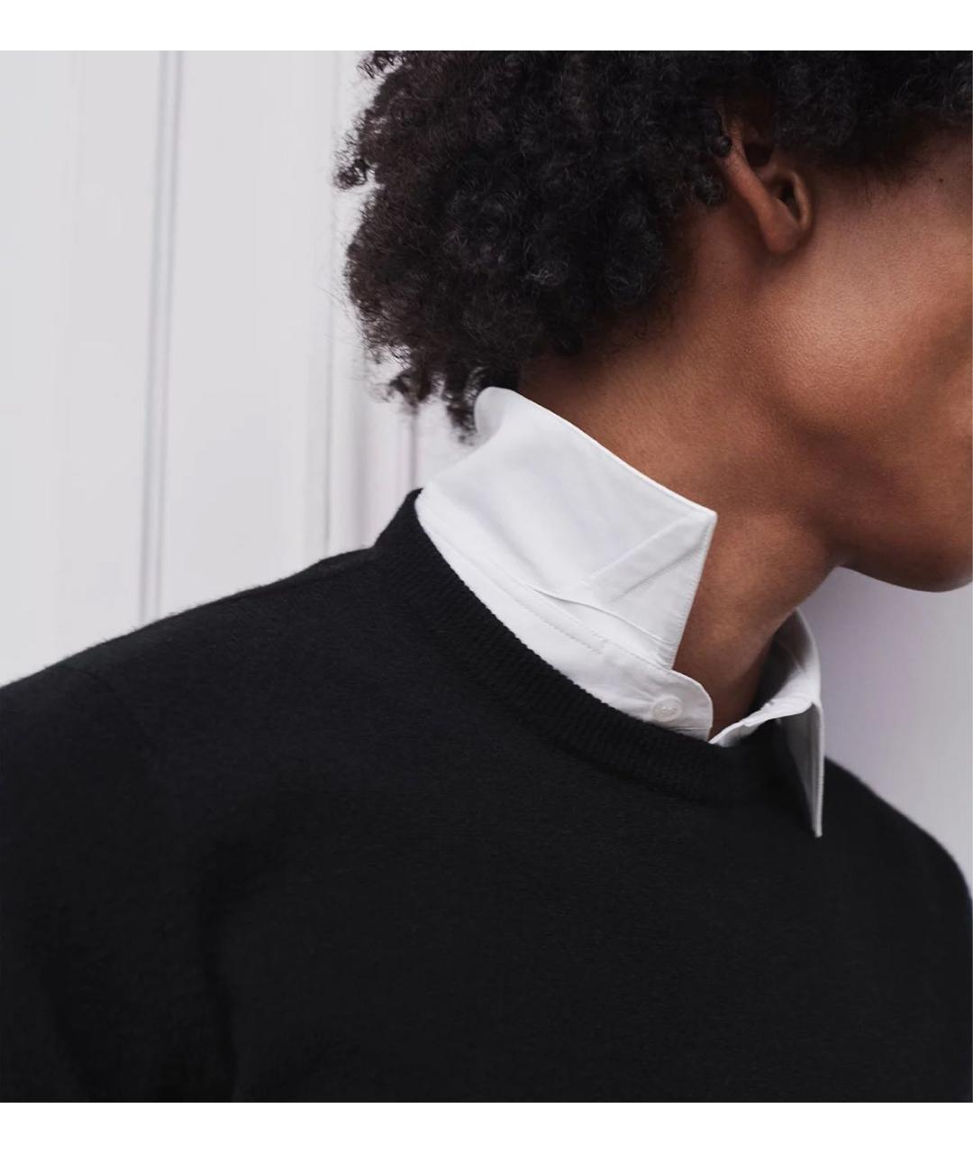 CHRISTIAN DIOR Черный кашемировый джемпер / свитер, фото 3