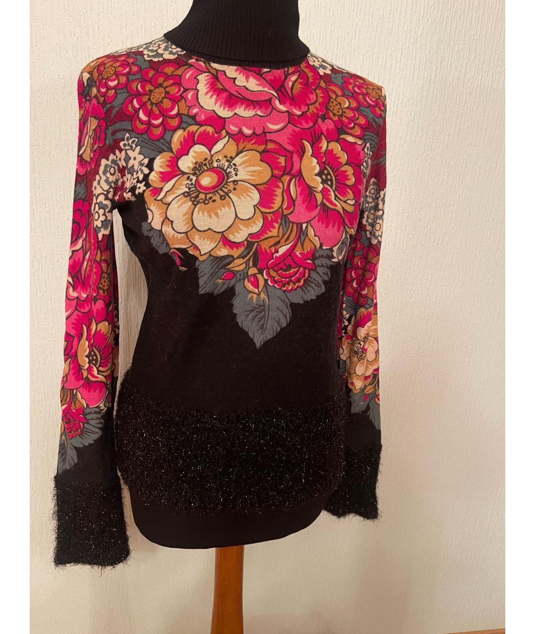 KENZO Черный шерстяной джемпер / свитер, фото 2