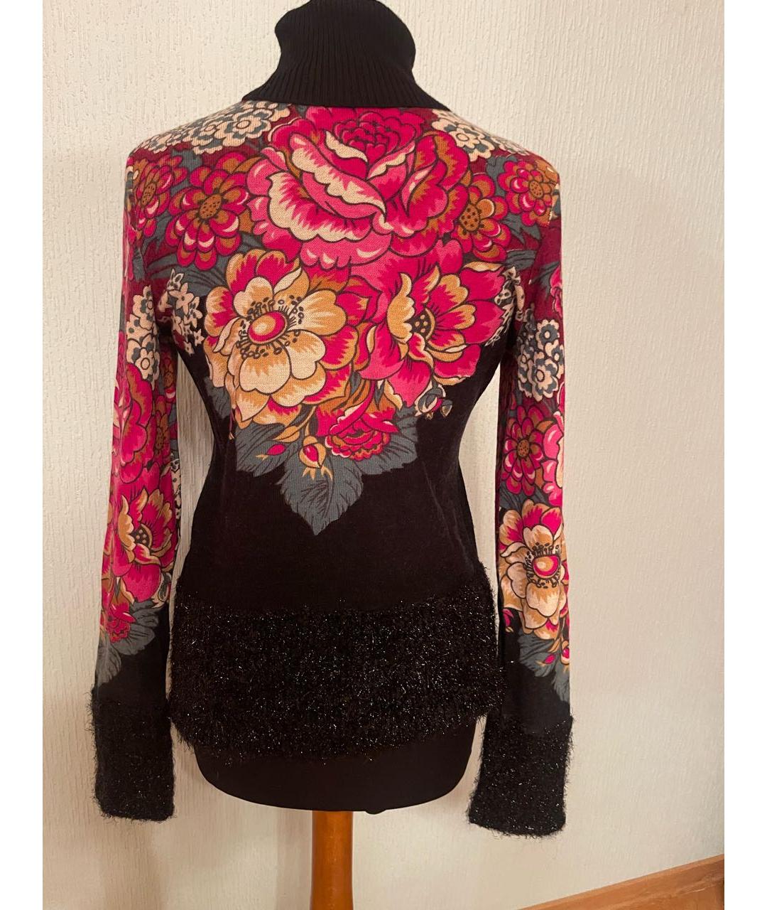 KENZO Черный шерстяной джемпер / свитер, фото 3