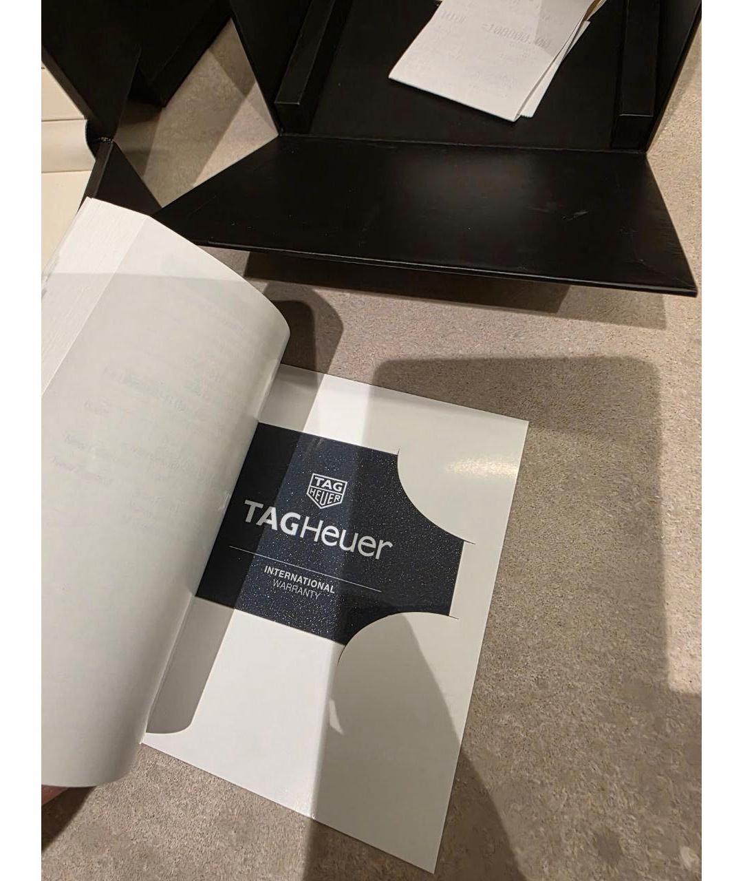 TAG HEUER Синие стальные часы, фото 4