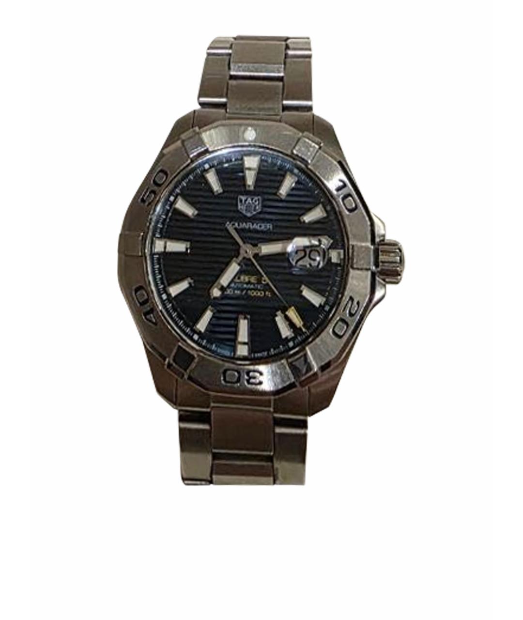 TAG HEUER Синие стальные часы, фото 1