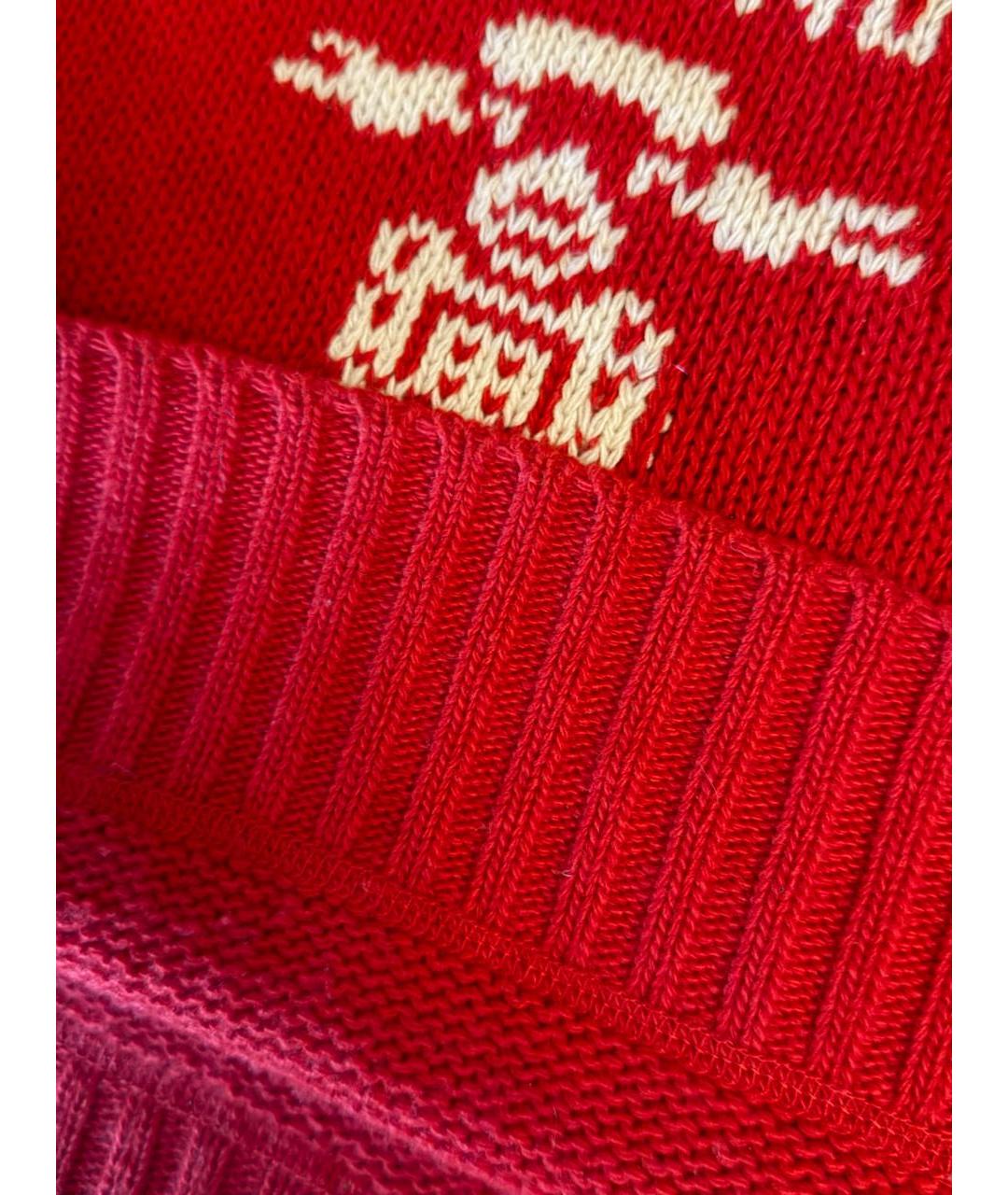 PRADA Красный кашемировый джемпер / свитер, фото 4