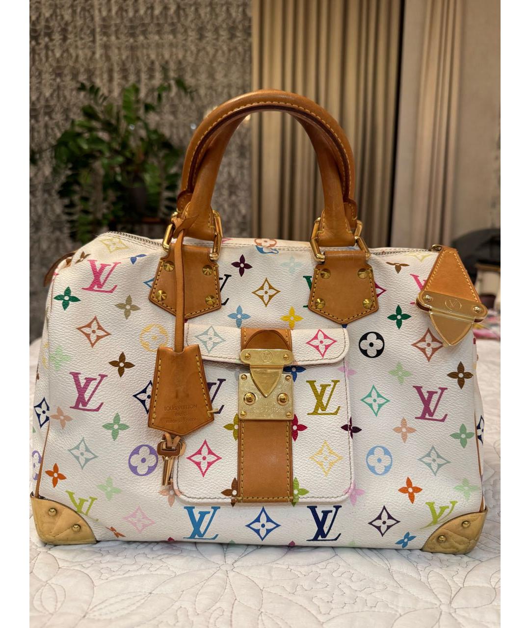 LOUIS VUITTON Мульти кожаная сумка с короткими ручками, фото 9