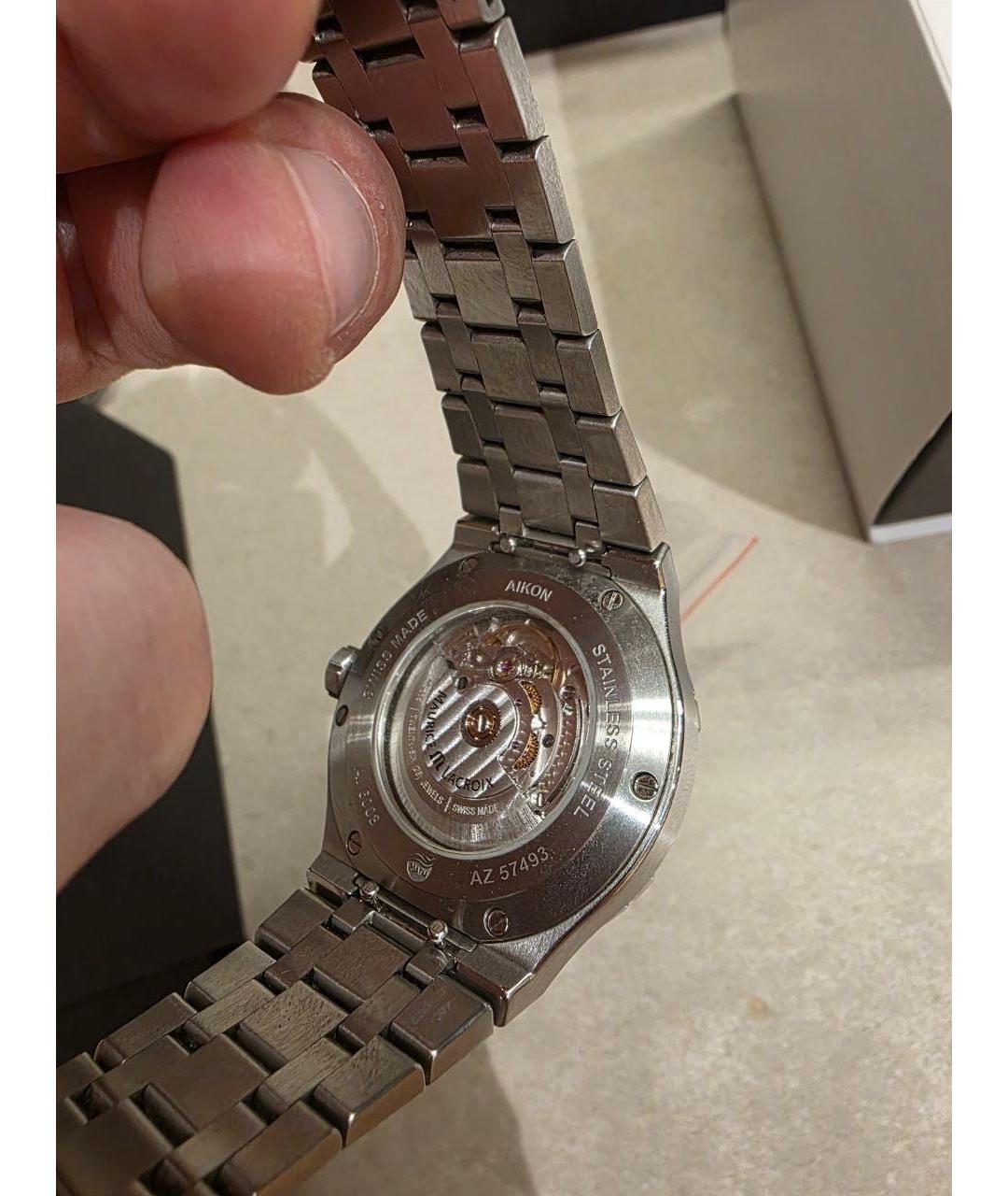 MAURICE LACROIX Бежевые часы, фото 2