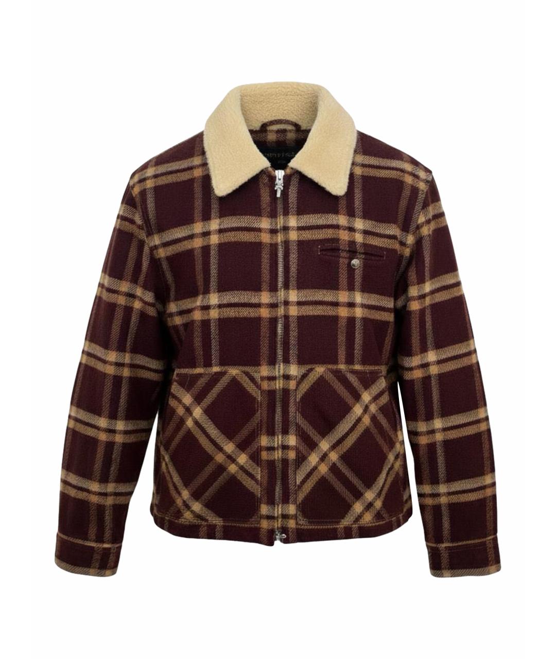 CHROME HEARTS Бордовая куртка, фото 1