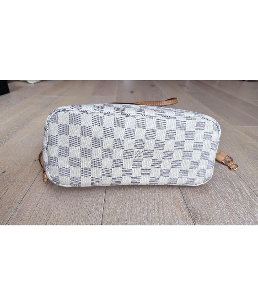 LOUIS VUITTON Белая сумка с короткими ручками из искусственной кожи, фото 6