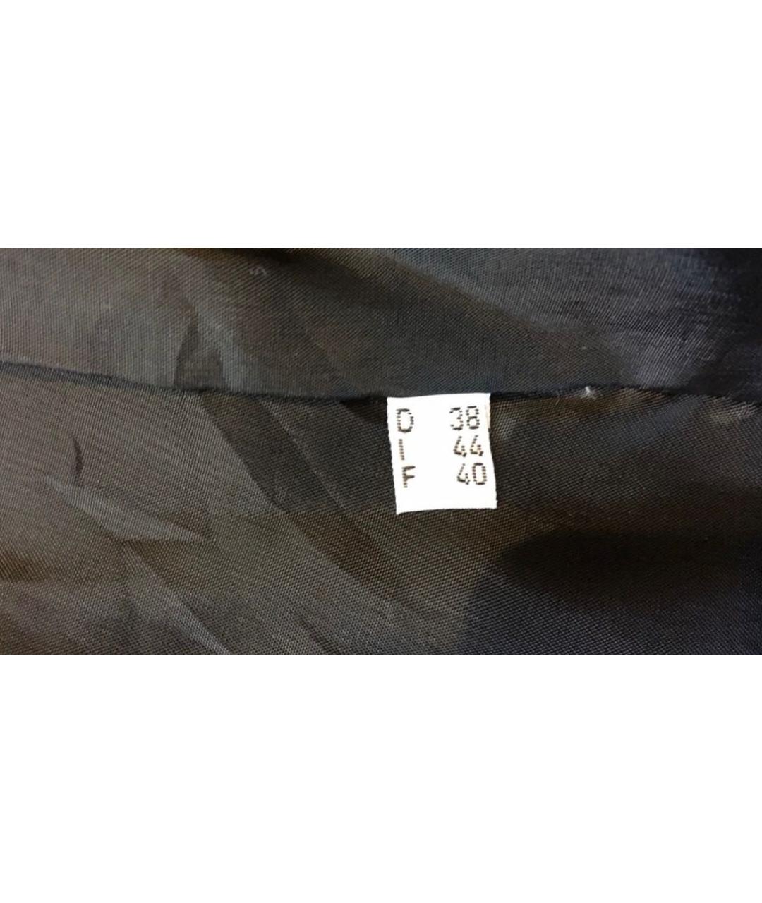 CERRUTI 1881 Черная кожаная куртка, фото 6