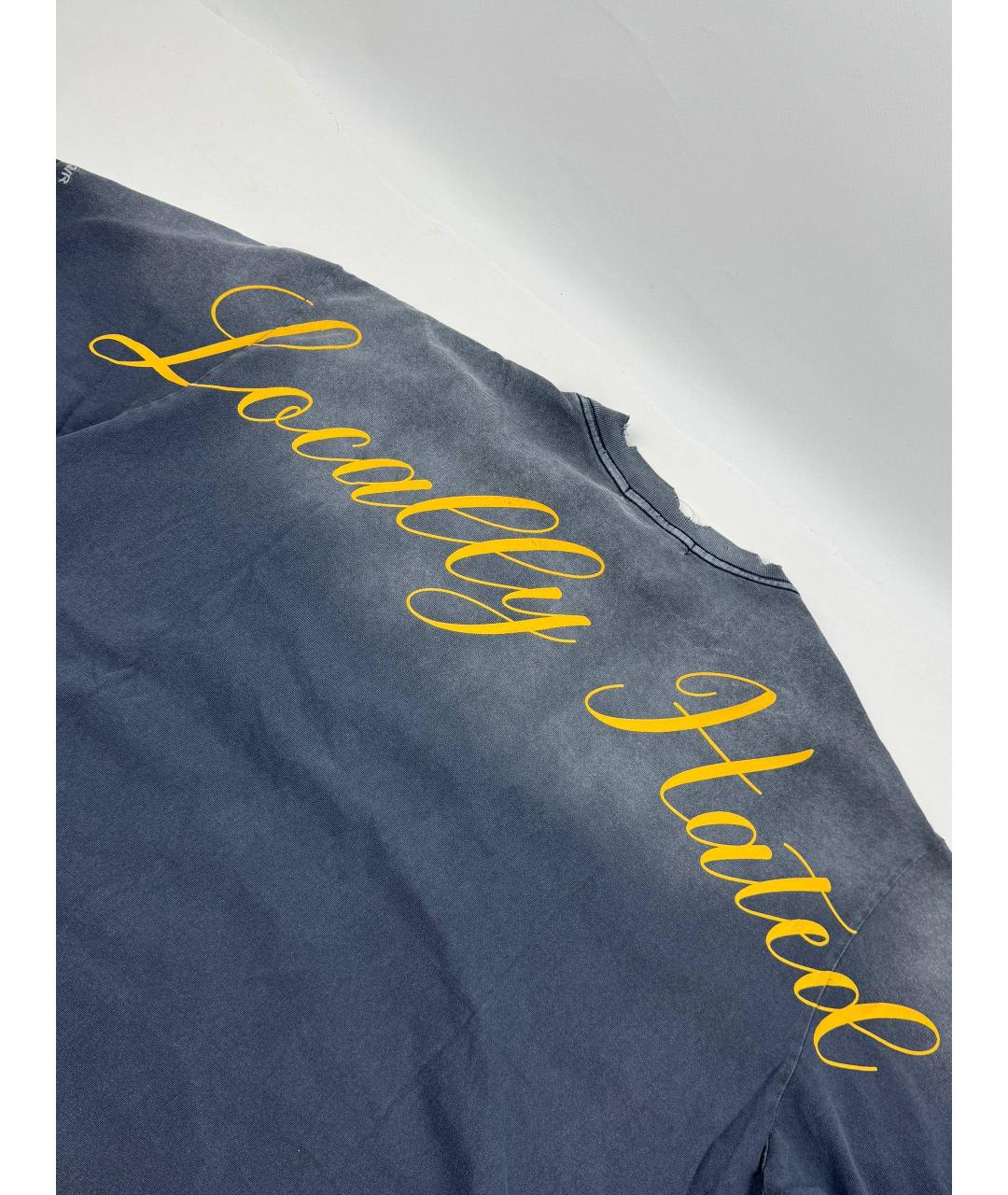 GRAILZ PROJECT G/R Темно-синяя хлопковая футболка, фото 7