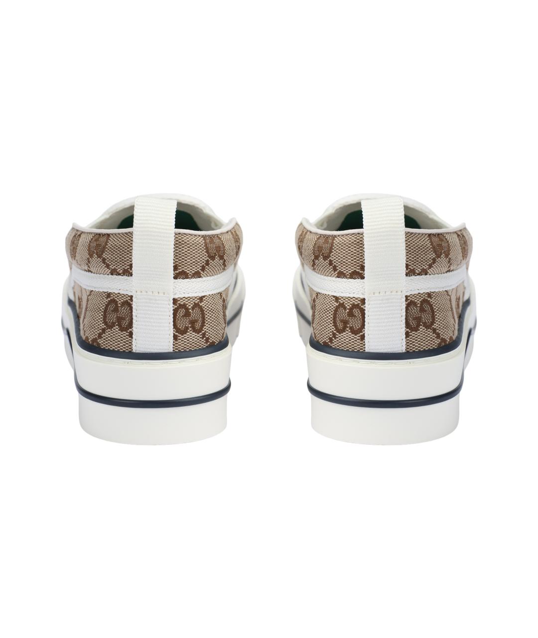 GUCCI Коричневые мокасины, фото 4