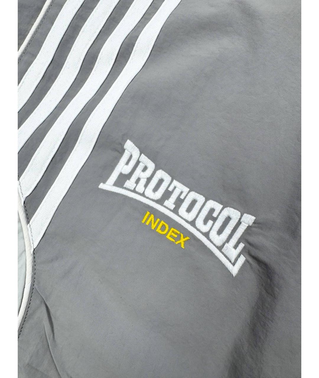 GRAILZ PROJECT G/R Серые хлопковые повседневные брюки, фото 6