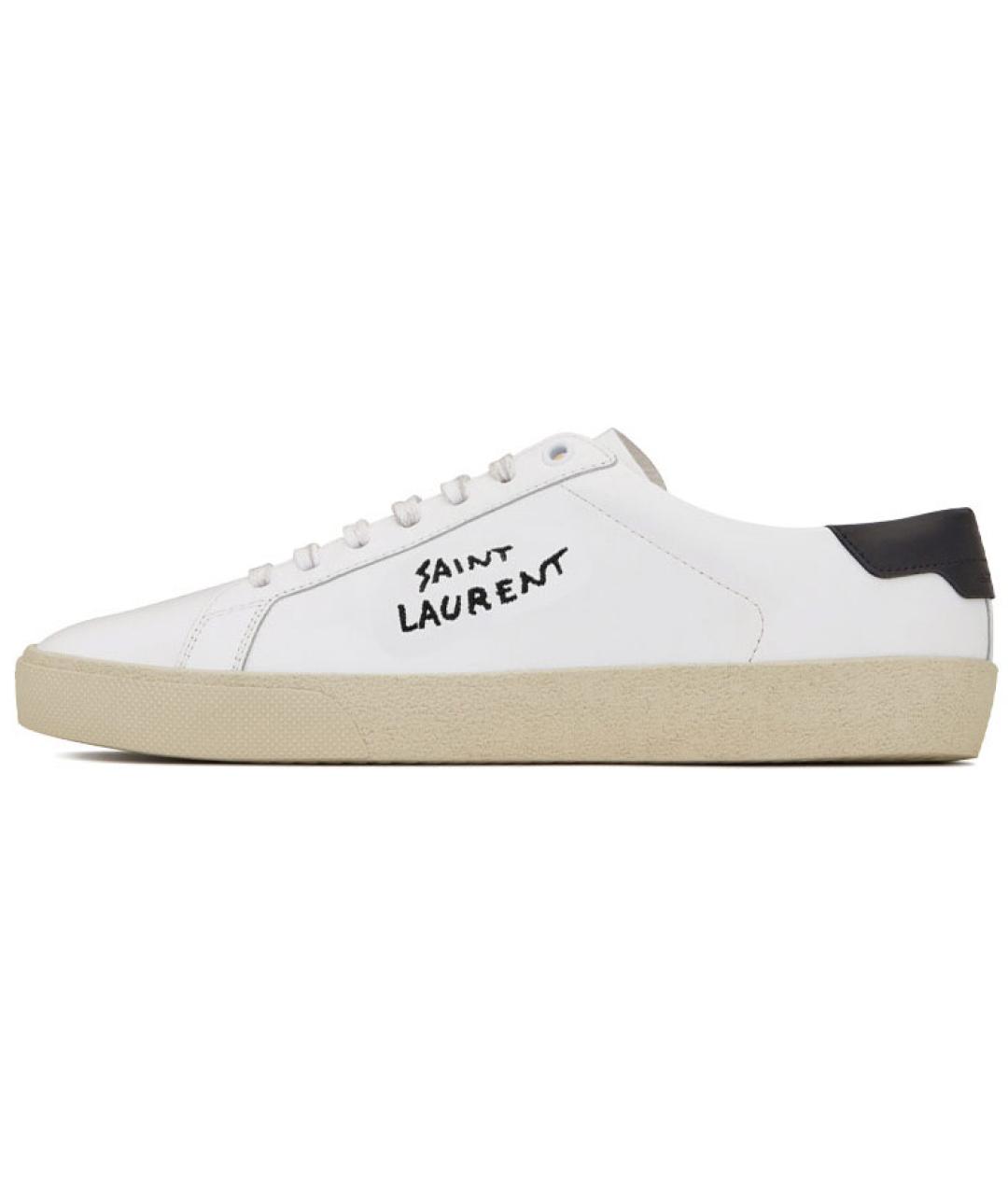 SAINT LAURENT Белые кеды, фото 2