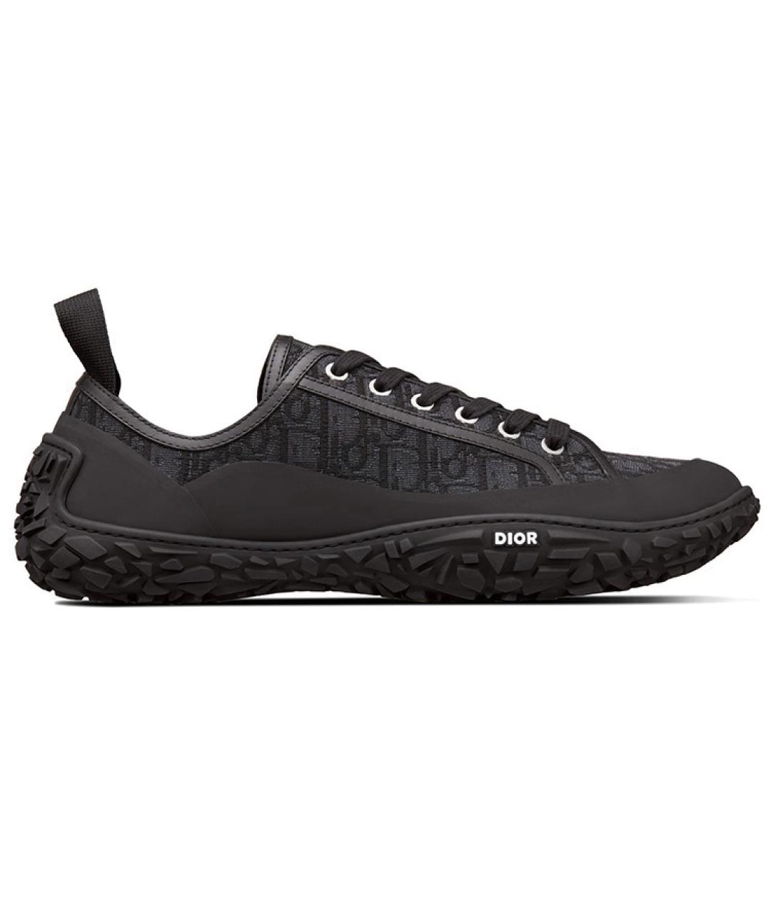 CHRISTIAN DIOR Черные низкие кроссовки / кеды, фото 6