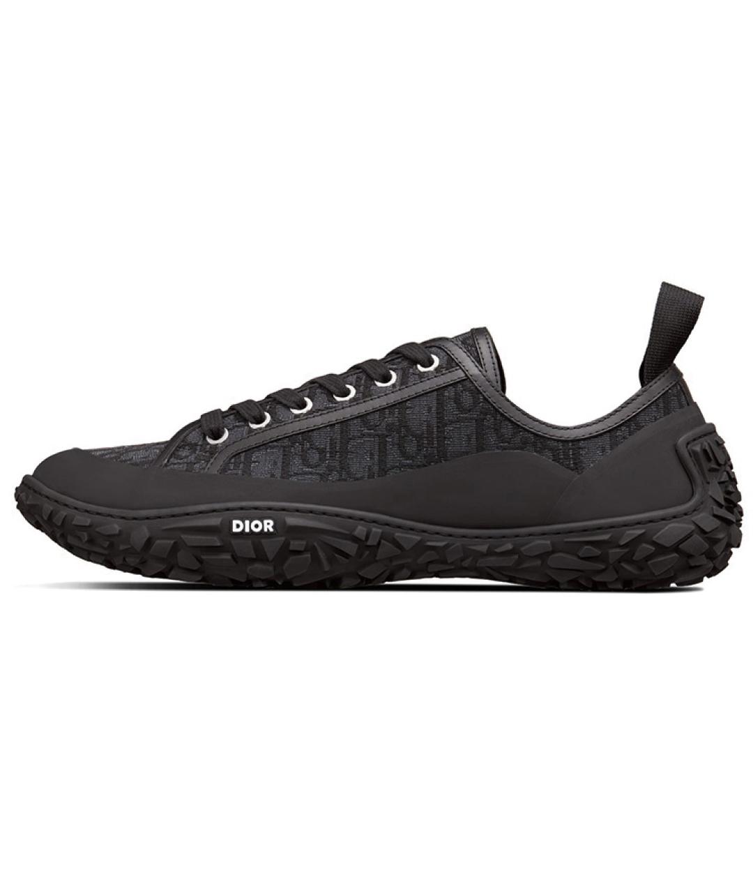 CHRISTIAN DIOR Черные низкие кроссовки / кеды, фото 2