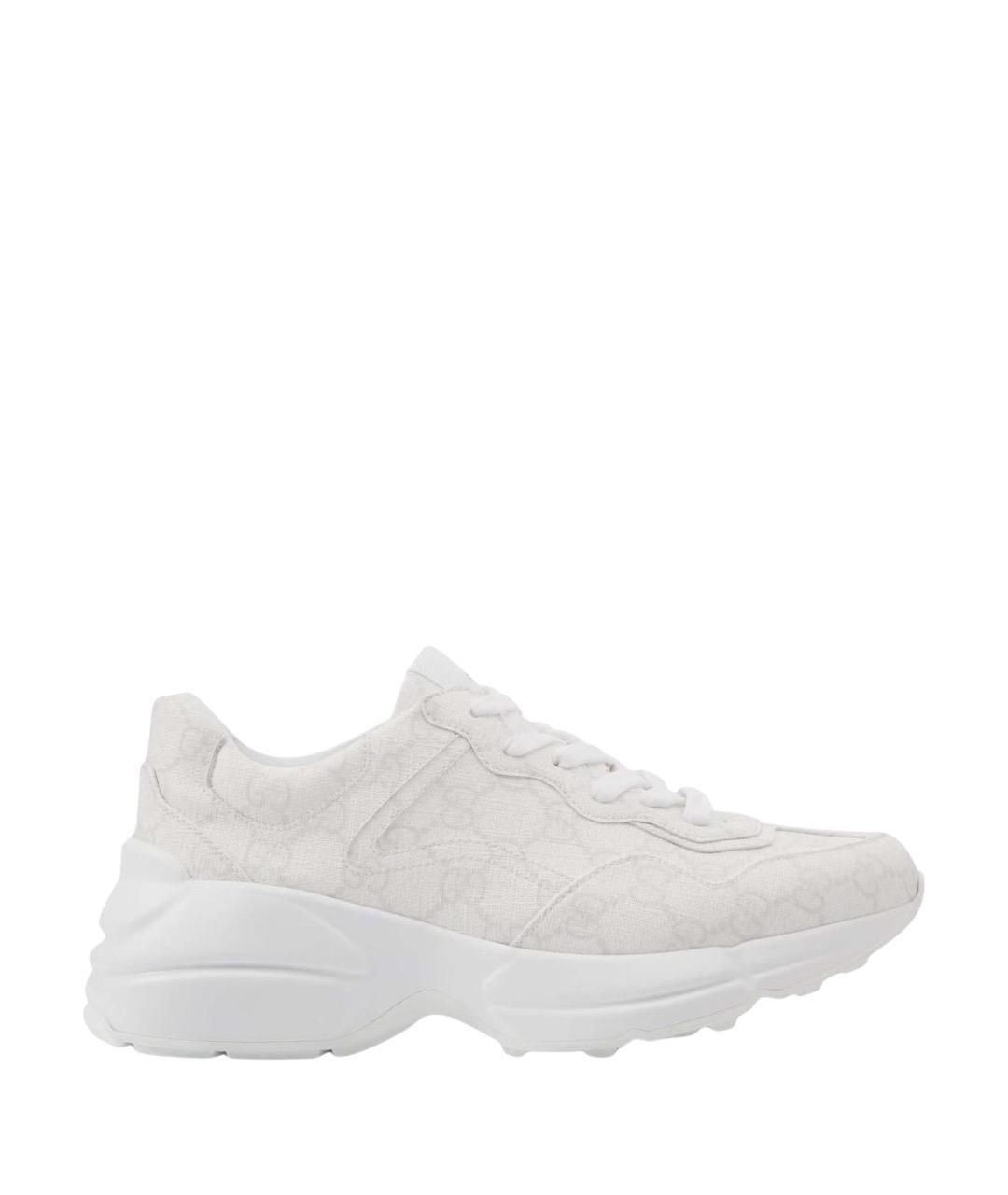 GUCCI Белые кроссовки, фото 1