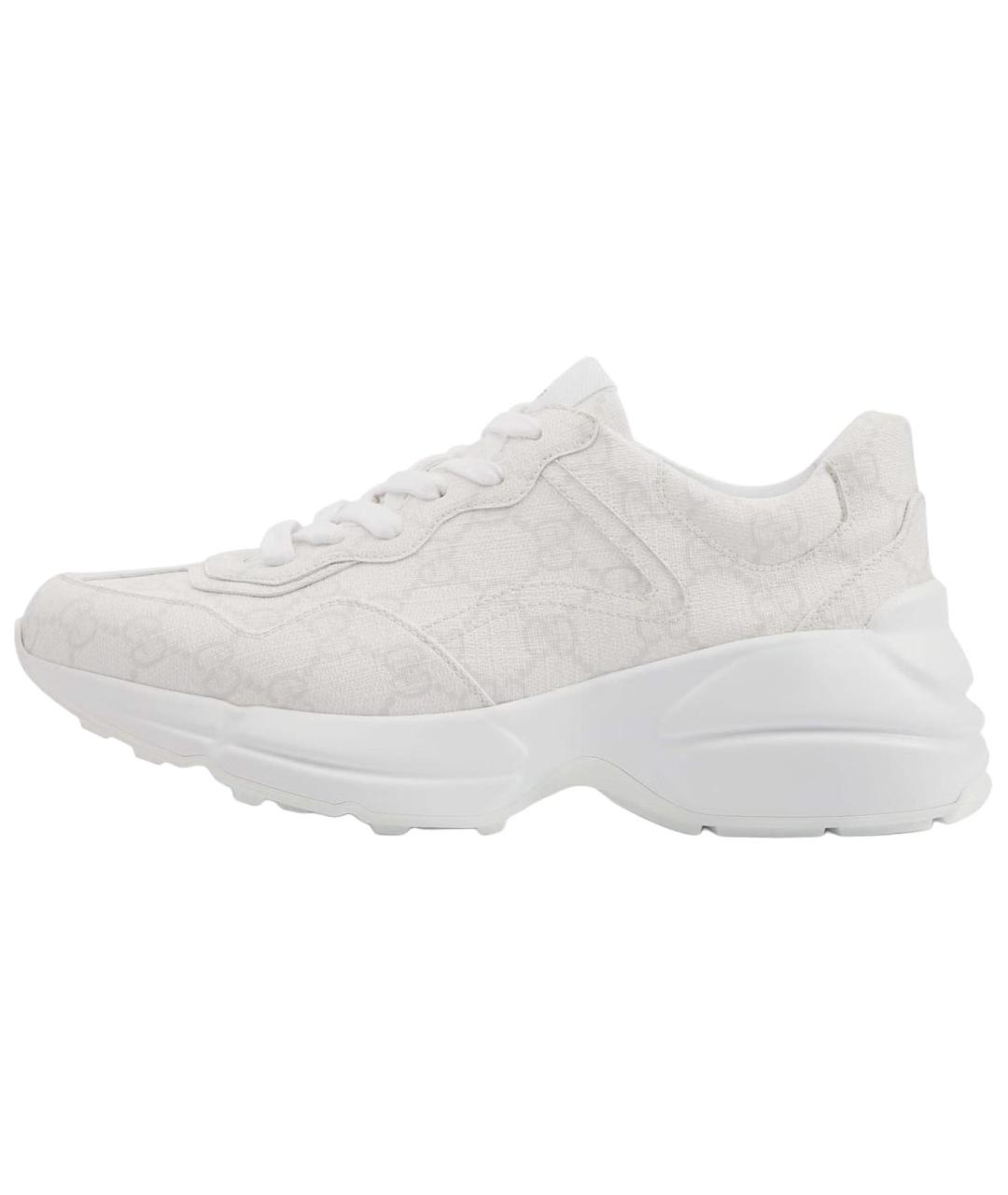 GUCCI Белые кроссовки, фото 8