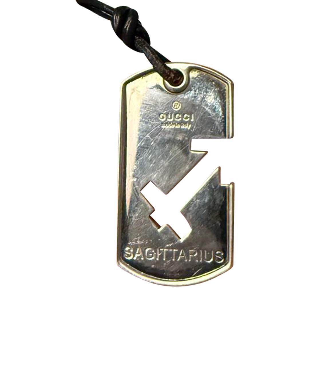 GUCCI Серебрянный серебряный кулон, фото 1
