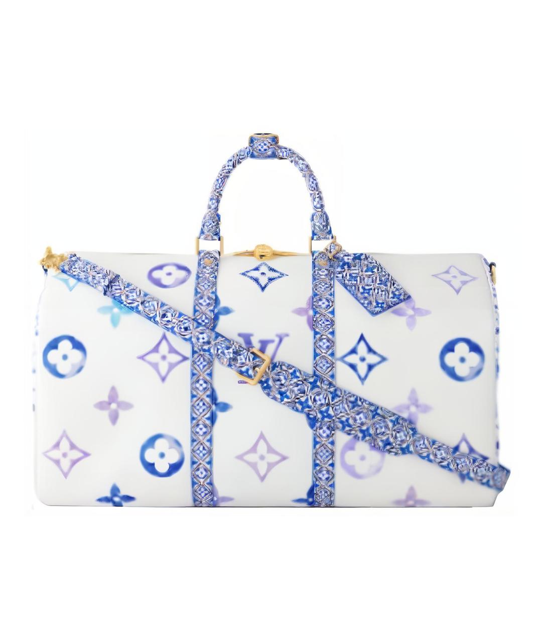 LOUIS VUITTON Белая дорожная/спортивная сумка, фото 1