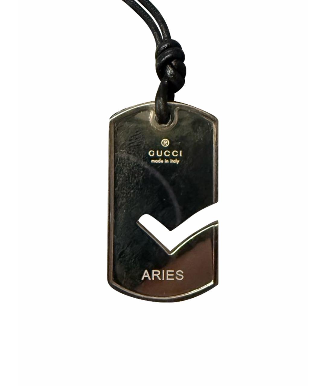 GUCCI Серебряная серебряная цепочка/подвеска, фото 1