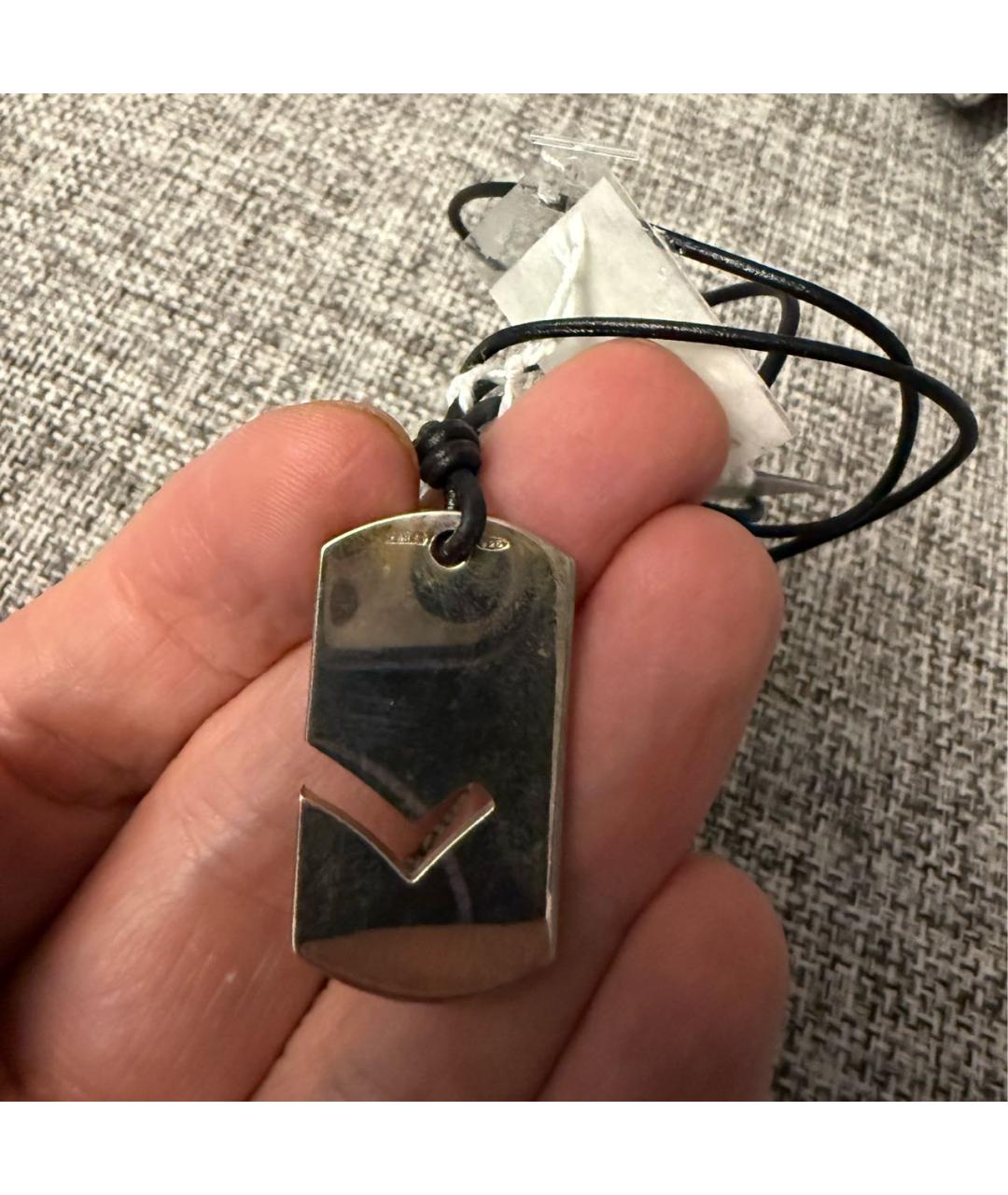 GUCCI Серебряная серебряная цепочка/подвеска, фото 2