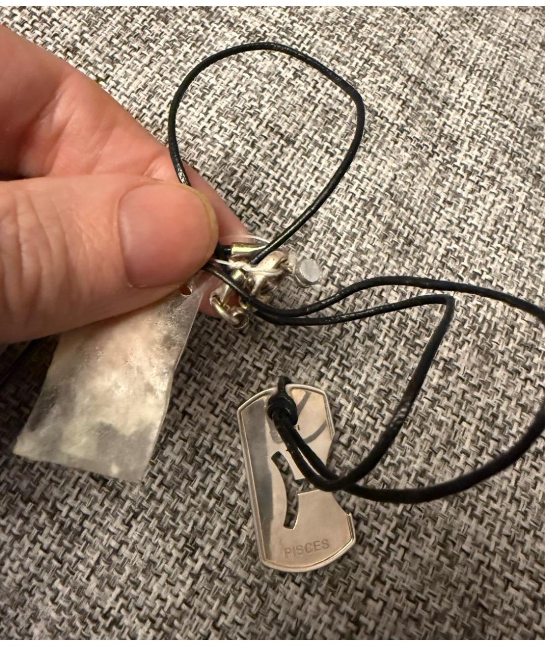 GUCCI Серебрянный серебряный кулон, фото 3