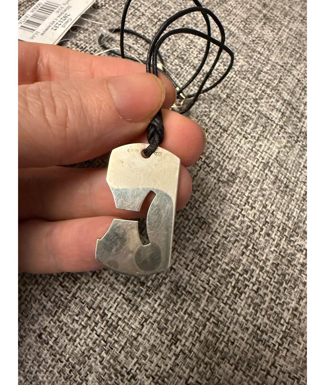 GUCCI Серебрянный серебряный кулон, фото 2