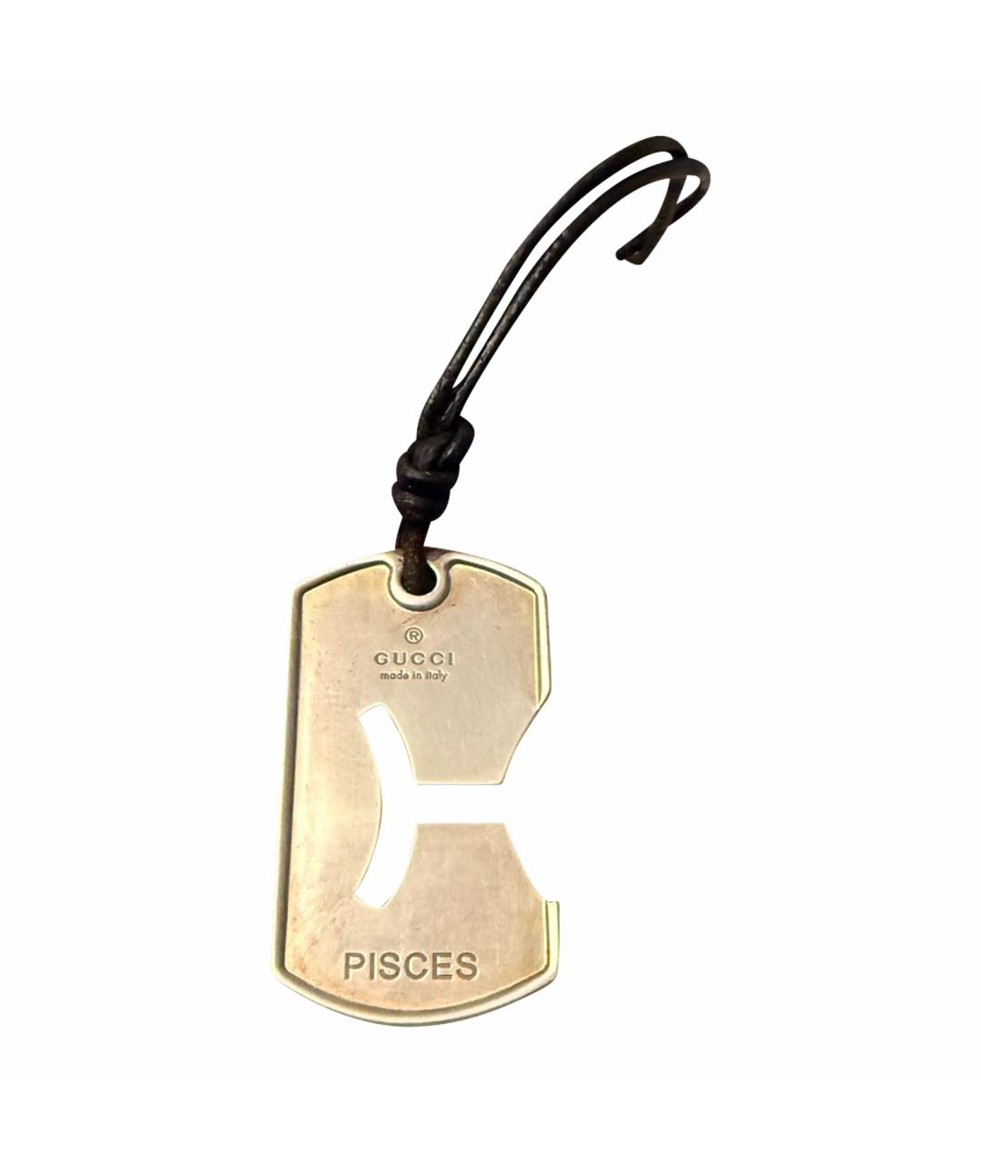 GUCCI Серебрянный серебряный кулон, фото 1