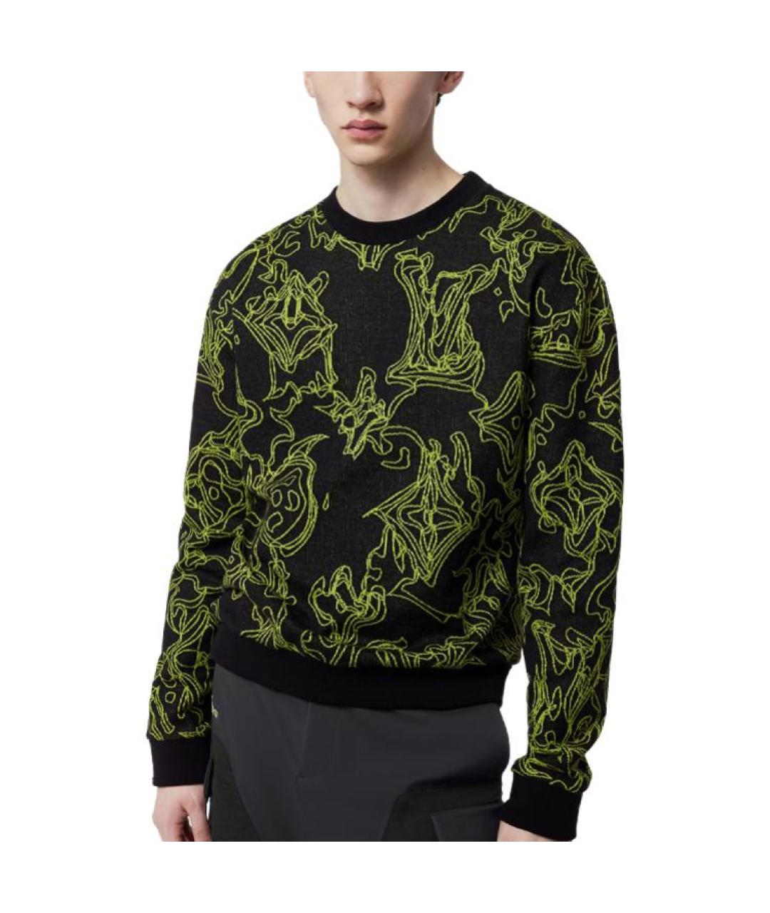 LOUIS VUITTON Черный джемпер / свитер, фото 5