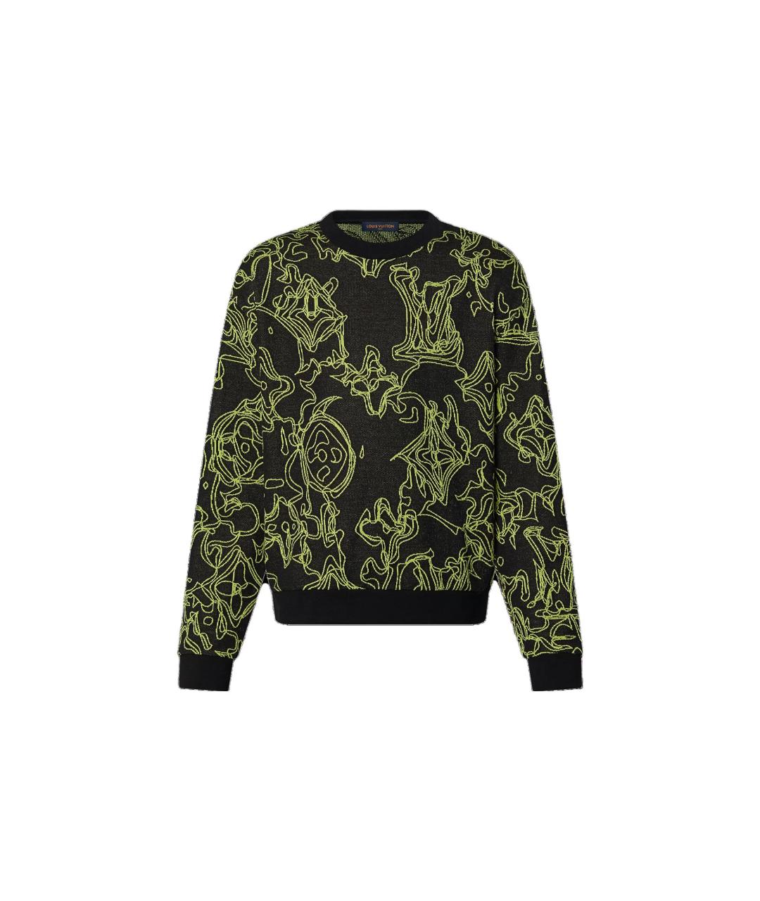 LOUIS VUITTON Черный джемпер / свитер, фото 1