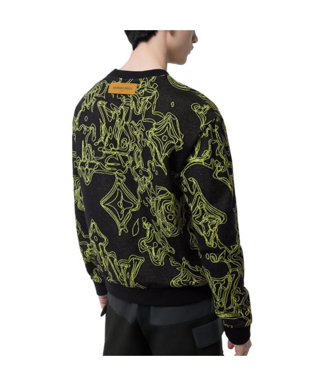 LOUIS VUITTON Черный джемпер / свитер, фото 4