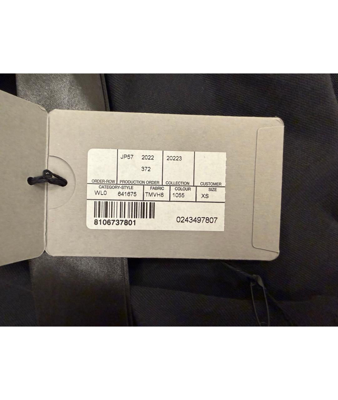 BALENCIAGA Черная хлопковая футболка, фото 5