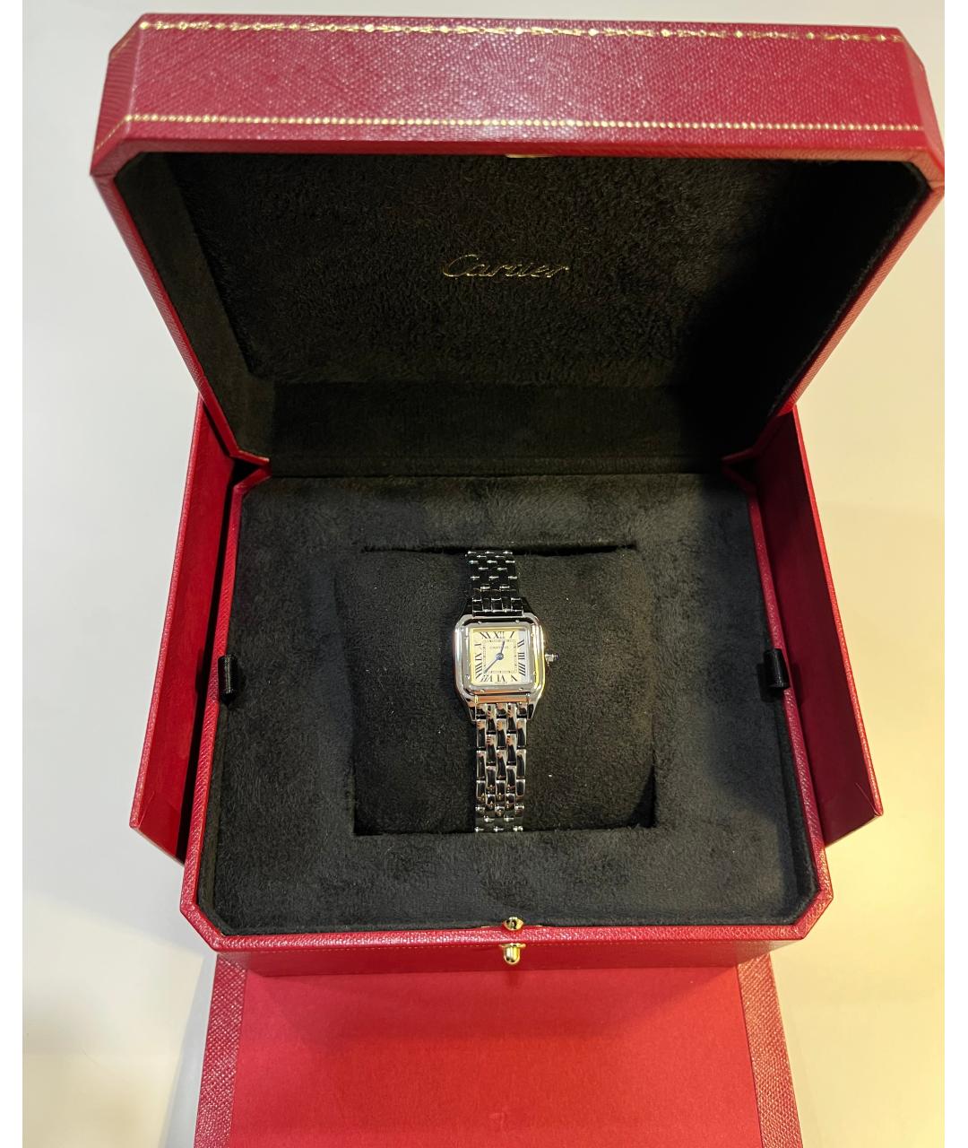 CARTIER Серебряные металлические часы, фото 4