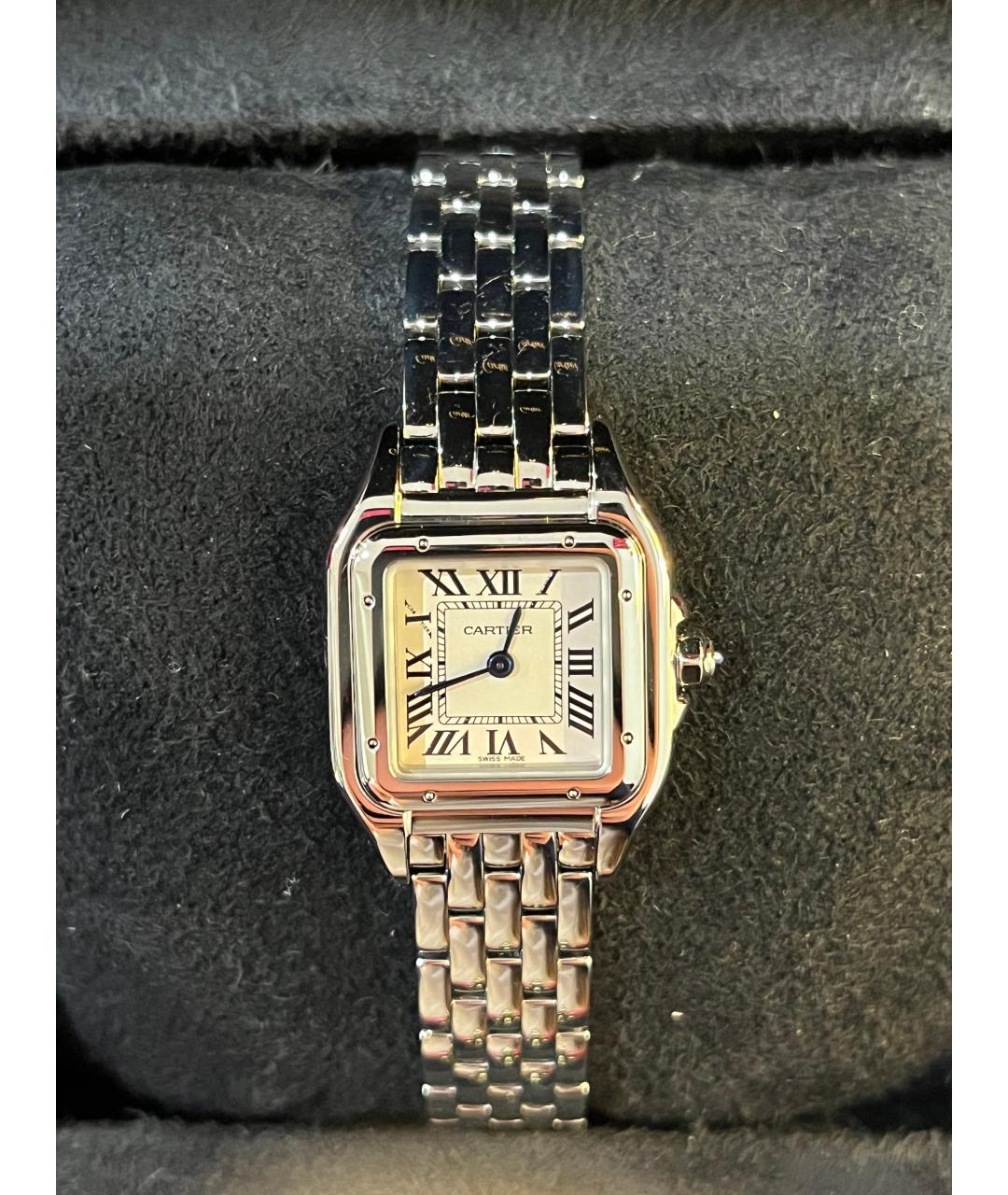CARTIER Серебряные металлические часы, фото 5
