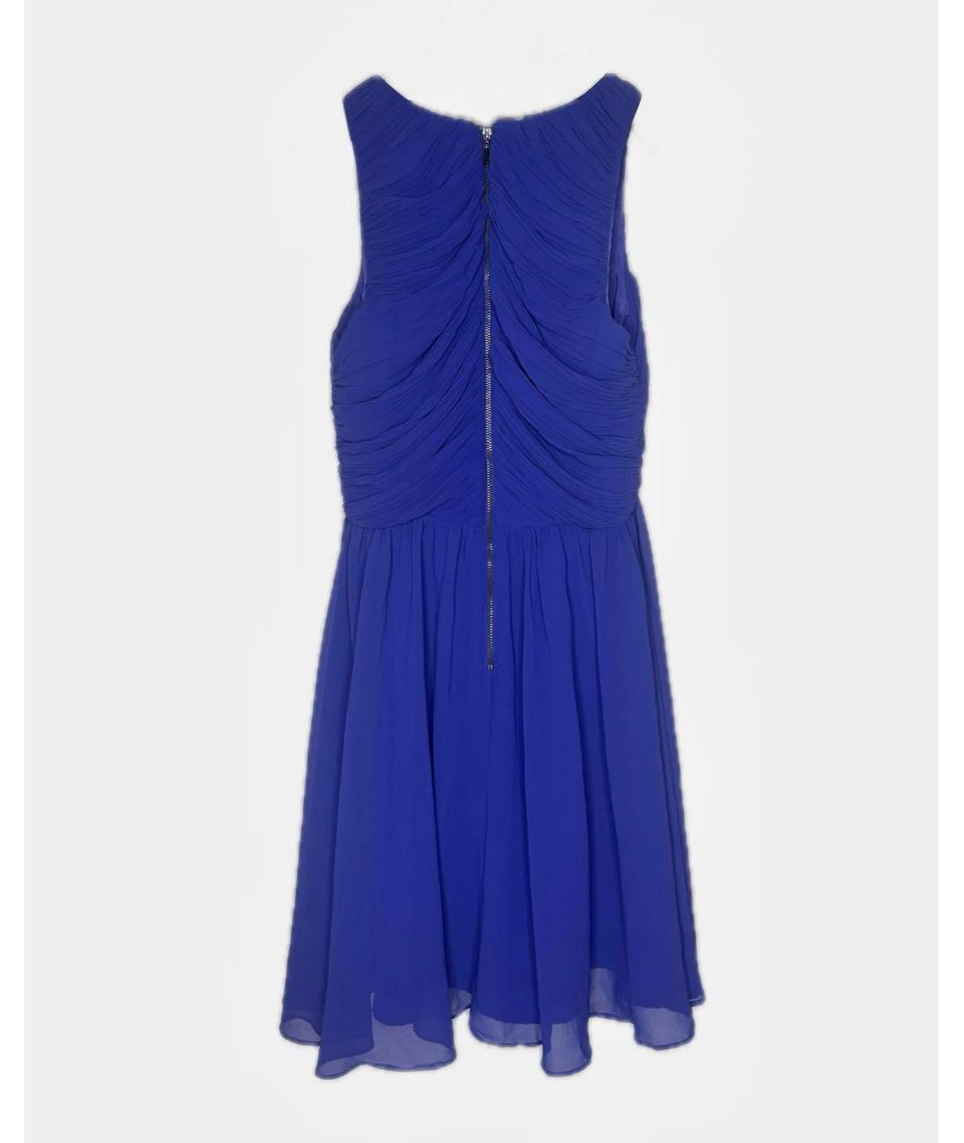 ARMANI EXCHANGE Синее полиэстеровое коктейльное платье, фото 2