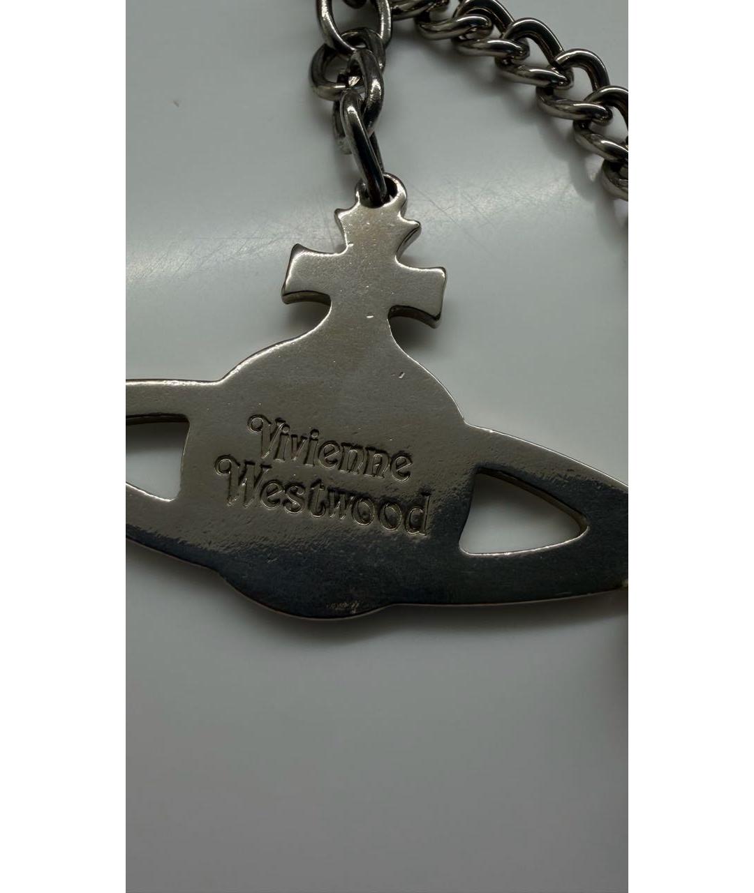 VIVIENNE WESTWOOD Серебрянный брелок, фото 3