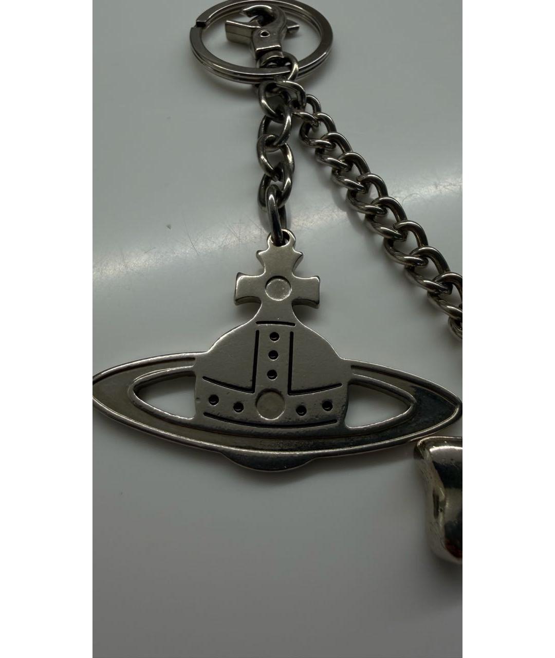 VIVIENNE WESTWOOD Серебрянный брелок, фото 4