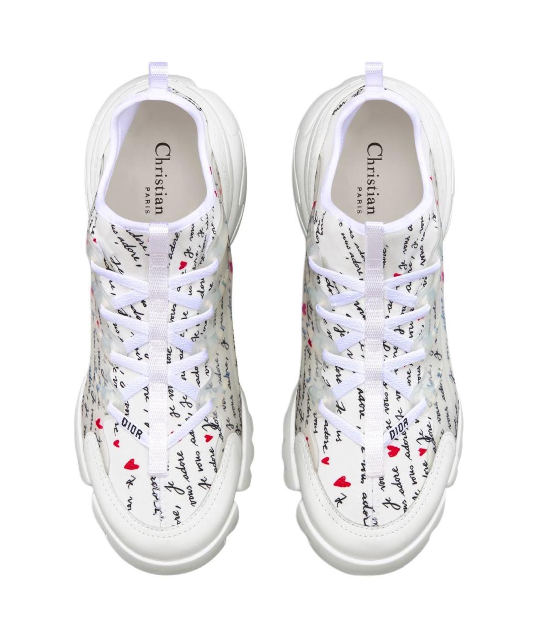 CHRISTIAN DIOR Белые кроссовки, фото 4