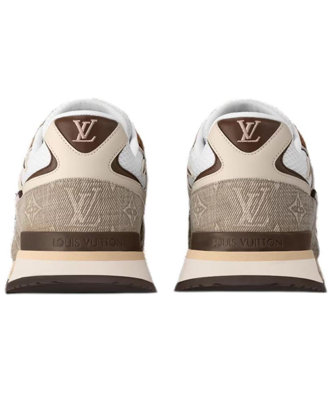 LOUIS VUITTON Коричневые низкие кроссовки / кеды, фото 5