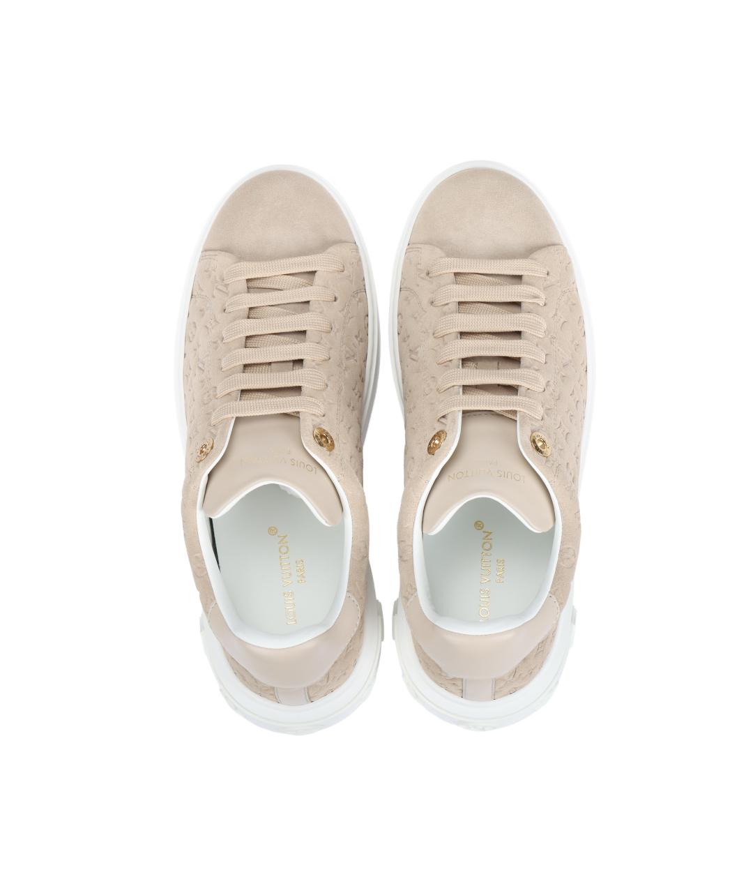 LOUIS VUITTON Коричневые кроссовки, фото 3