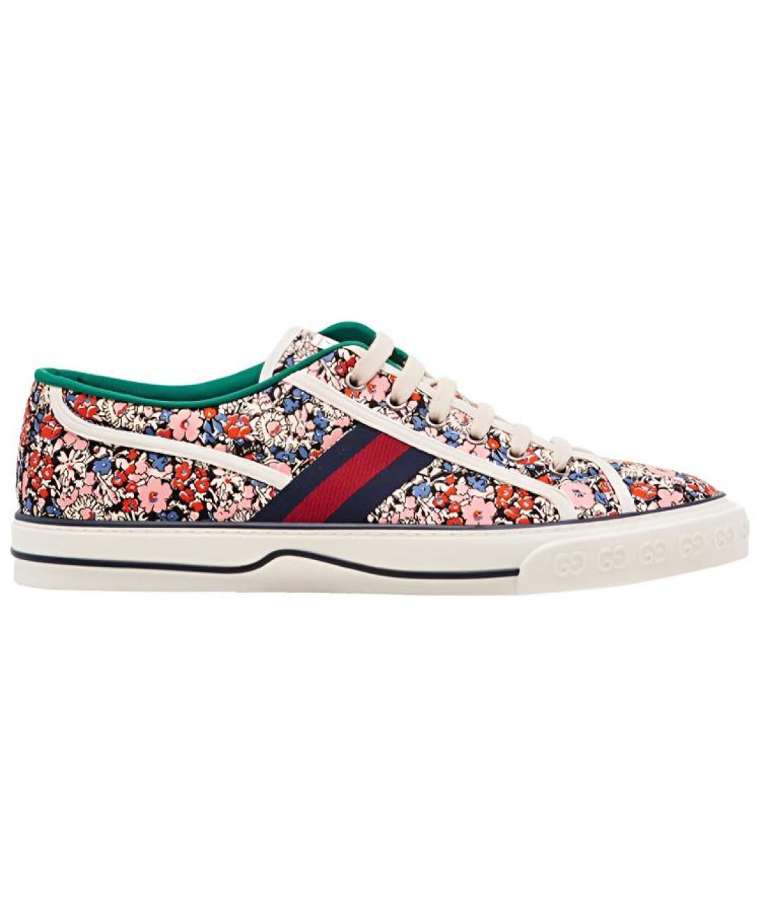 GUCCI Мульти низкие кроссовки / кеды, фото 5