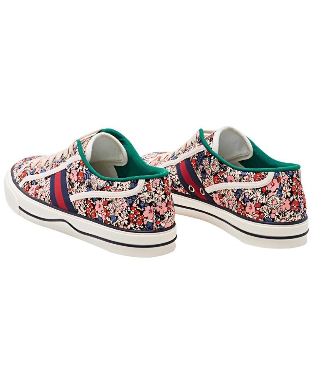 GUCCI Мульти низкие кроссовки / кеды, фото 4