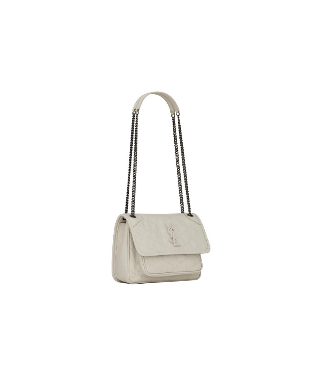 SAINT LAURENT Кожаная сумка через плечо, фото 1