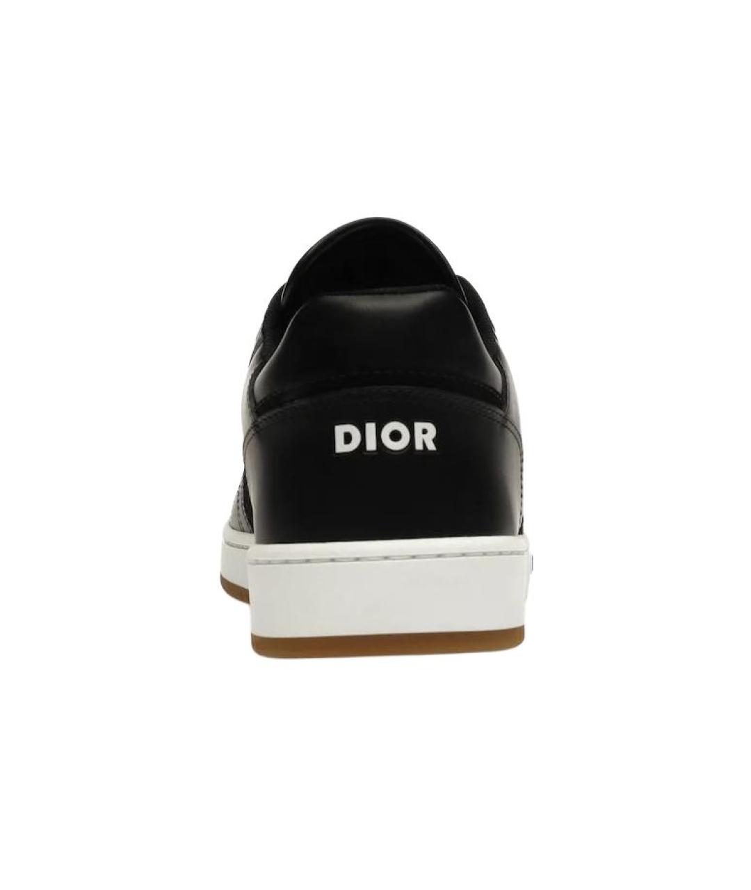 CHRISTIAN DIOR Черные кожаные кеды, фото 5