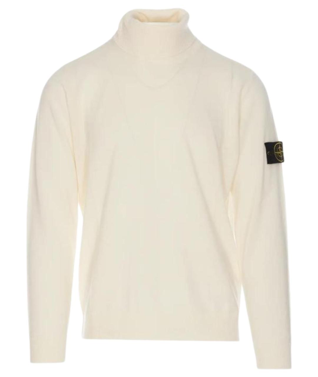 STONE ISLAND Белый джемпер / свитер, фото 1