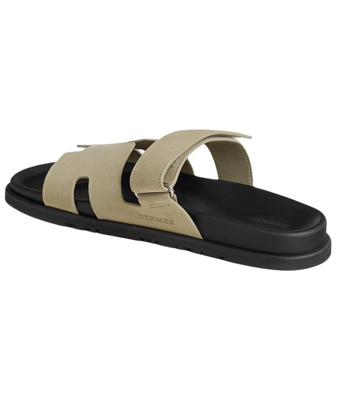 HERMES Кожаные сандалии, фото 4