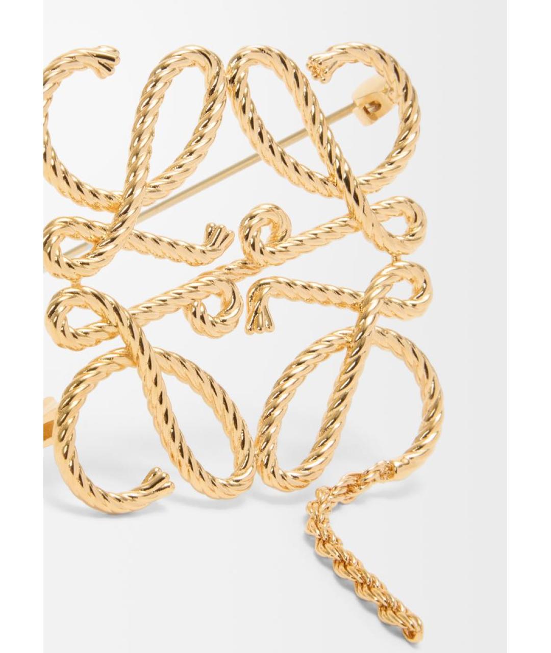 LOEWE Золотая латунная булавка / брошь, фото 4