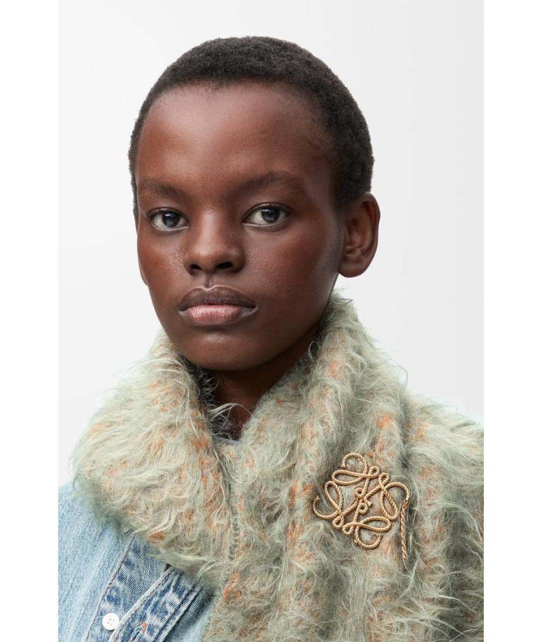 LOEWE Золотая латунная булавка / брошь, фото 2